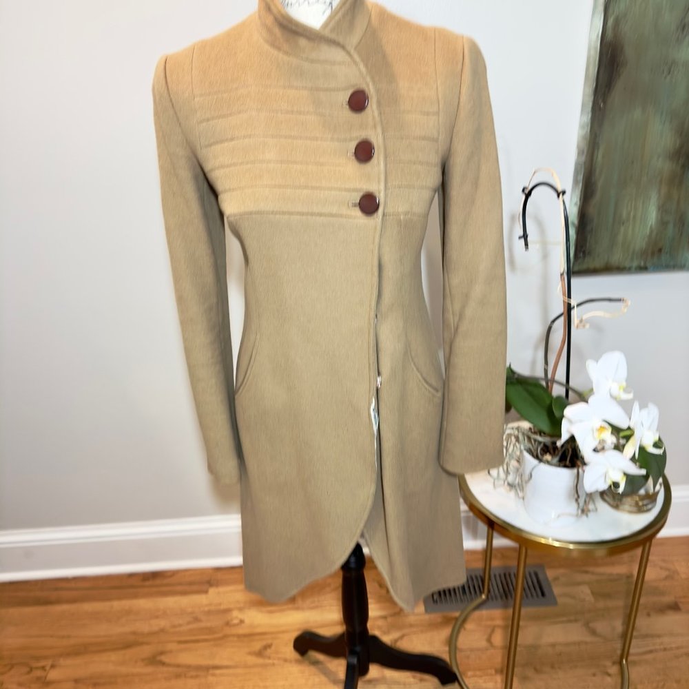 Authentic Trovata Camel Coat Size XS- Barneys NY